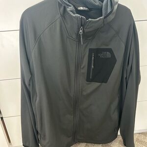 The North Face Gray Hooded Jacket